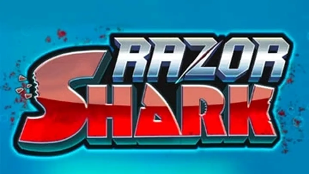 Interface do jogo de slot Razor Shark com tema oceânico